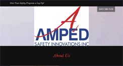 Desktop Screenshot of ampedsafetyinnovations.com